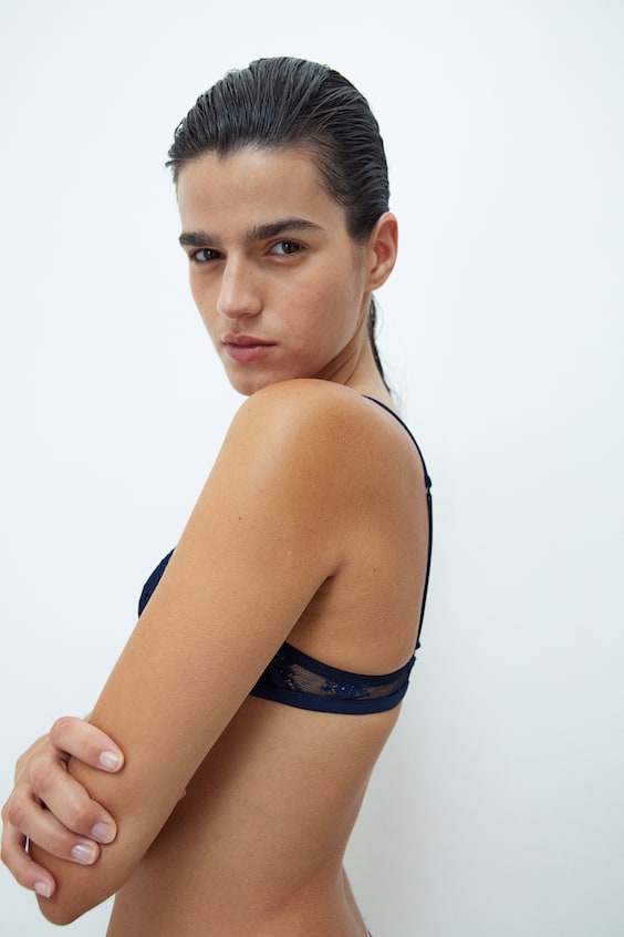 HM Wattierter Soft-BH Aus Spitze