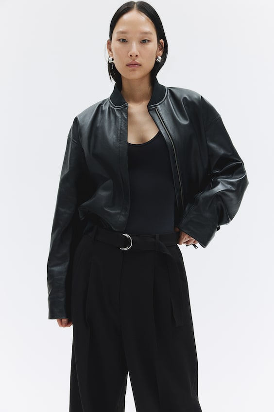 HM Weite Hose Mit Gürtel