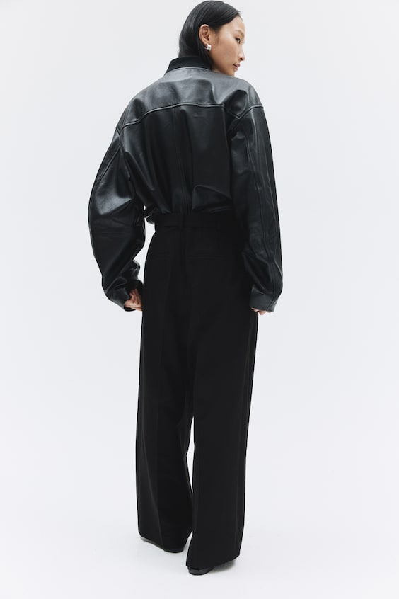 HM Weite Hose Mit Gürtel