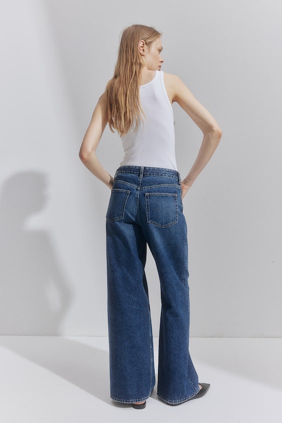 HM Weite Jeans