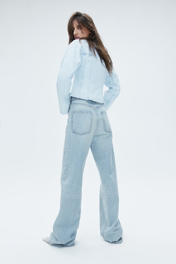 HM Wide Ultra High Jeans