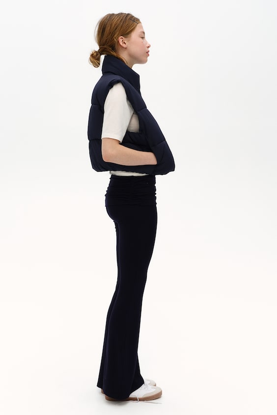 HM Yogahose mit Raffungen