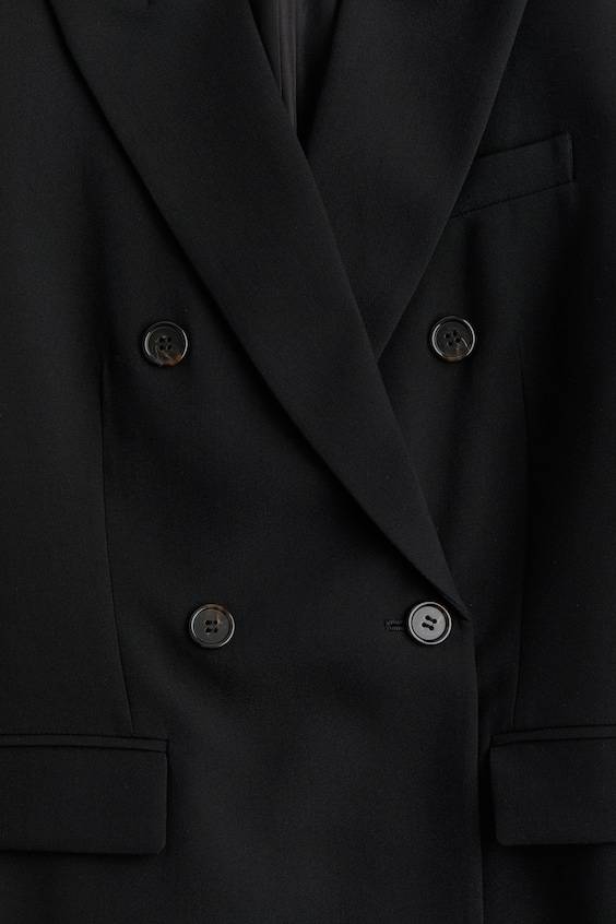 HM Zweireihiger Sanduhr-Blazer