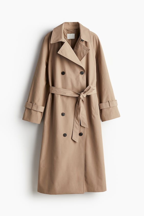 HM Zweireihiger Trenchcoat