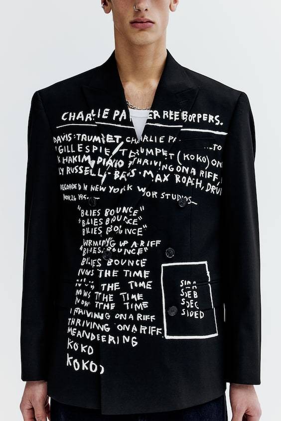 HM Zweireihiges Jackett In Loose Fit