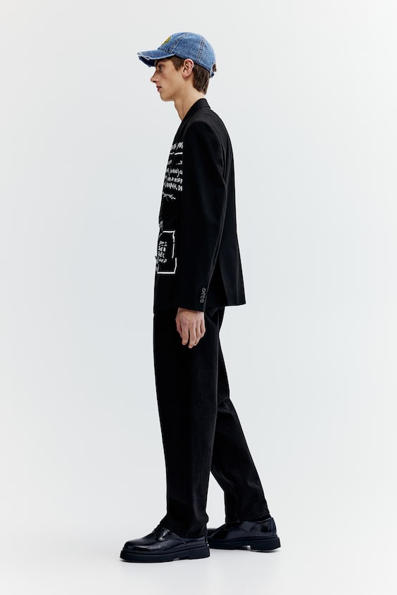 HM Zweireihiges Jackett In Loose Fit