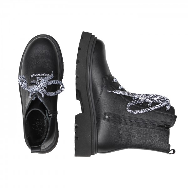 Lei By Tessamino Damenstiefel Frizzi Schwarz