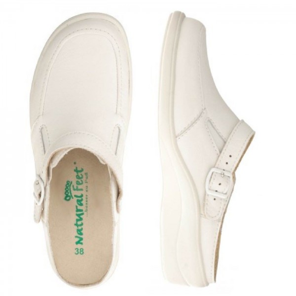 Lei By Tessamino Pantolette Füssing Weiss