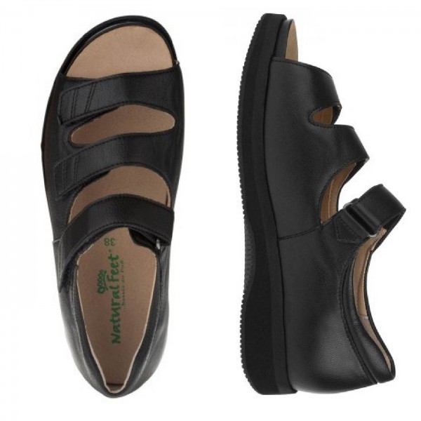 Lei By Tessamino Sandale Casablanca XL Schwarz