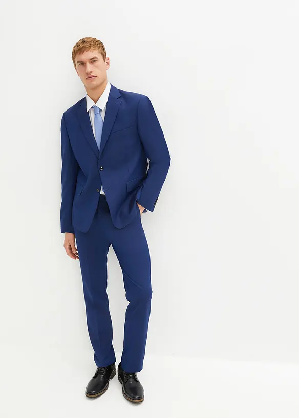 Bonprix Anzug Regular Fit (3-tlg.Set): Sakko, Hose, Krawatte