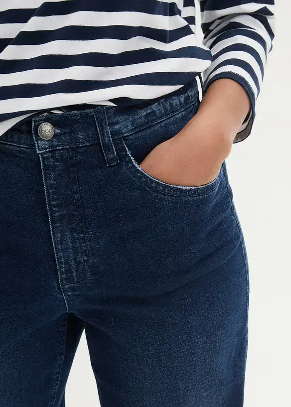 Bpc Bonprix Collection Barrel- Jeans Mit Bequembund, Highwaist