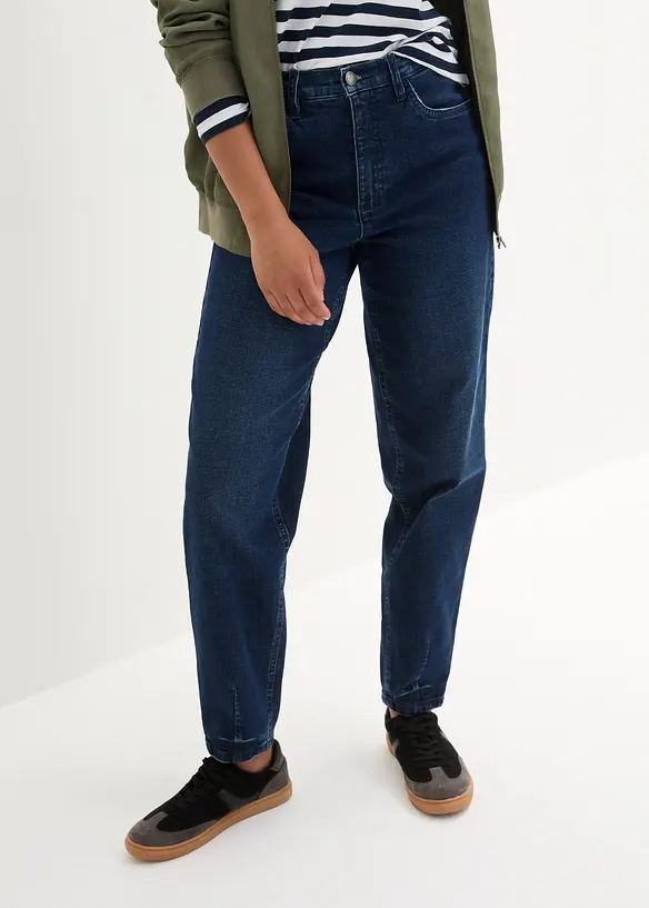 Bpc Bonprix Collection Barrel- Jeans Mit Bequembund, Highwaist