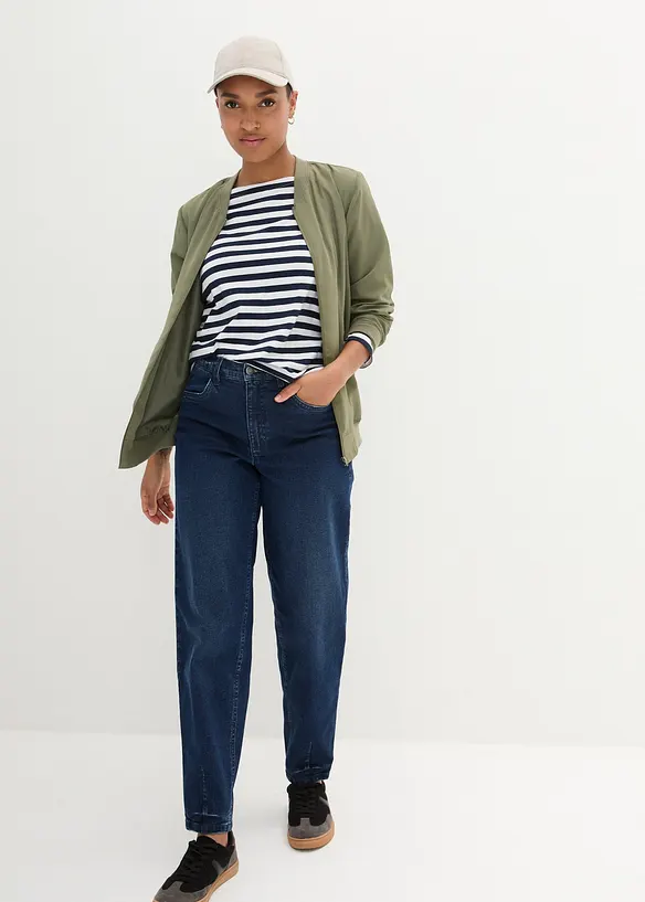 Bpc Bonprix Collection Barrel- Jeans Mit Bequembund, Highwaist