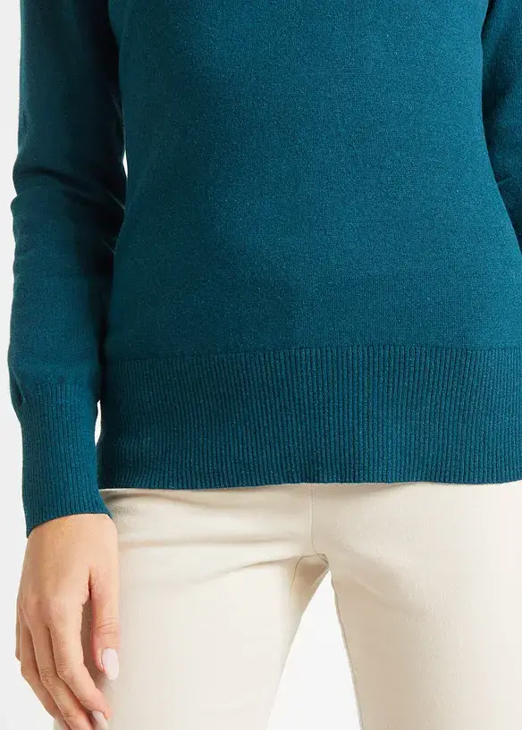 Bpc Bonprix Collection Basic Pullover Mit Recycelter Baumwolle