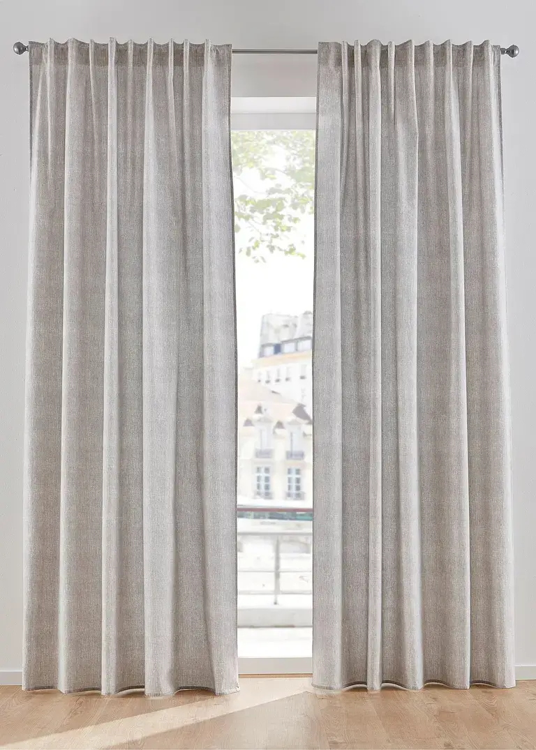 bpc living bonprix collection Baumwoll Vorhang (1er Pack)