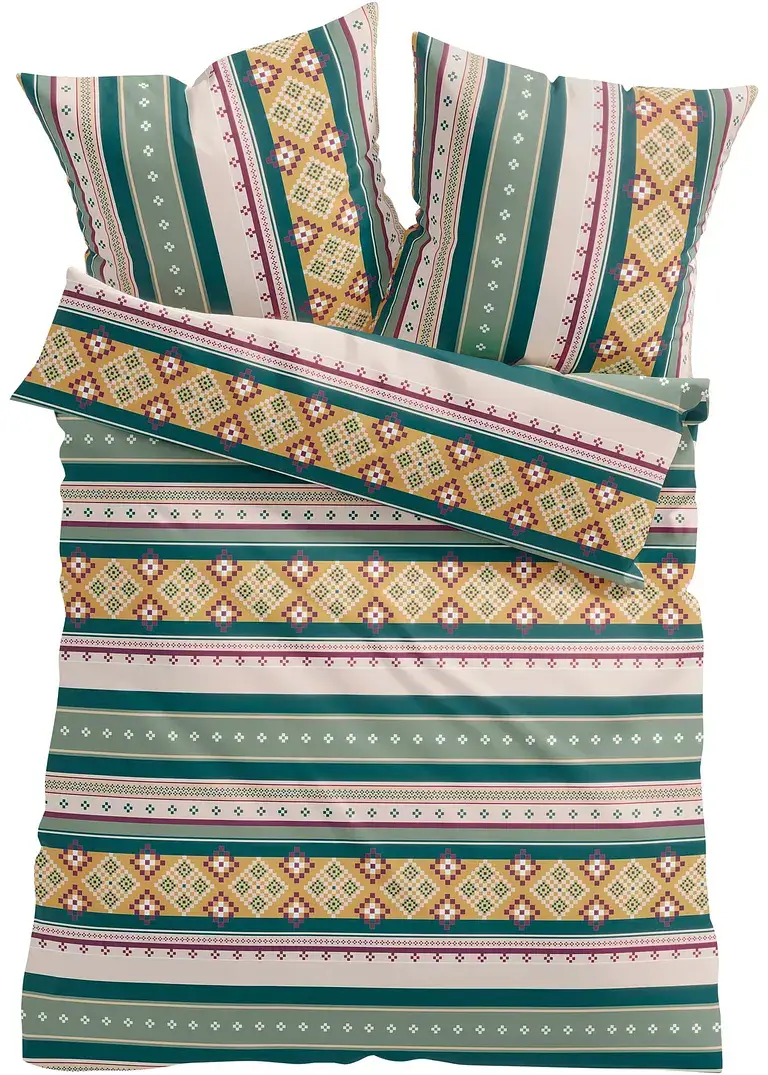 Bpc Living Bonprix Collection Bettwäsche Mit Ethno Design