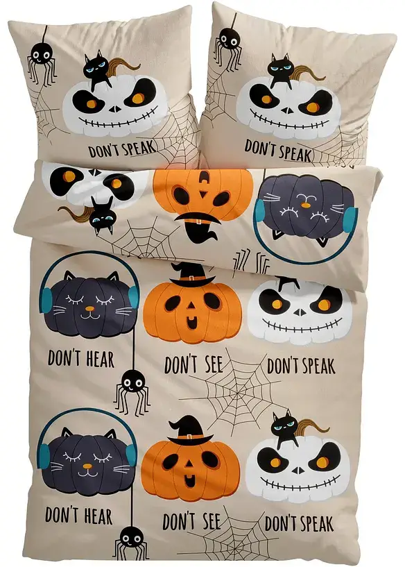 bpc living bonprix collection Bettwäsche mit Kürbissen