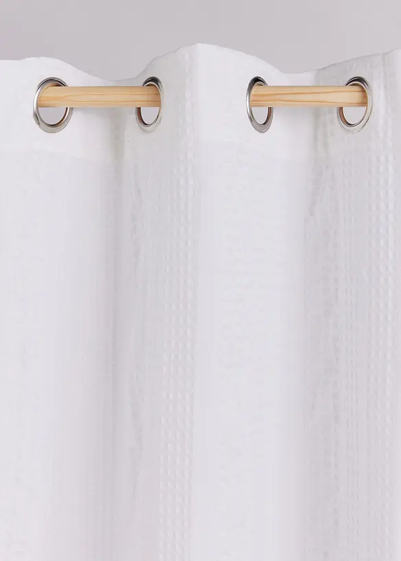 Bpc Living Bonprix Collection Bio Baumwoll Vorhang Mit Struktur (1er Pack)