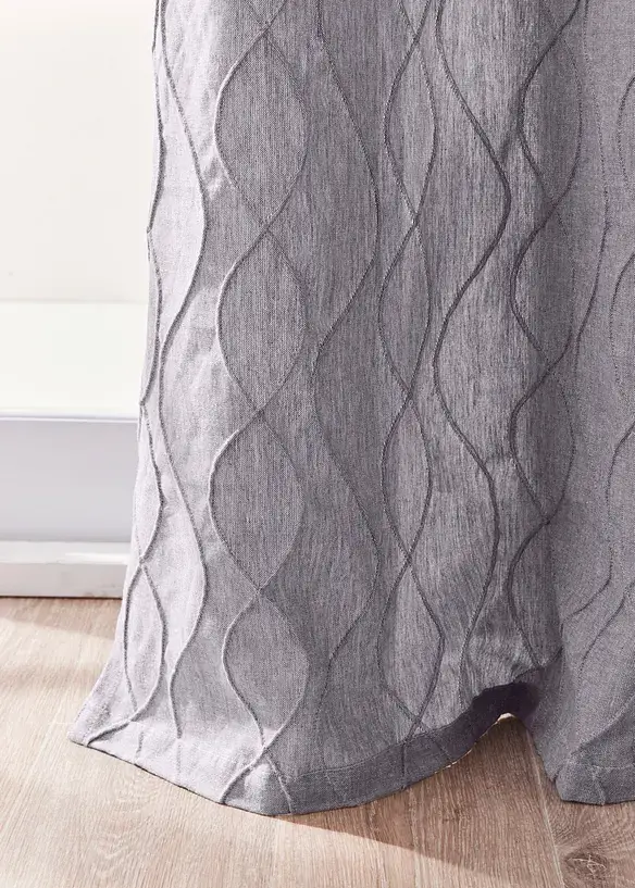 Bpc Living Bonprix Collection Bio Baumwoll Vorhang Mit Struktur (1er Pack)