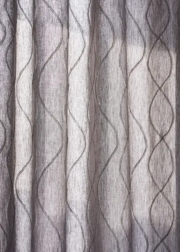 Bpc Living Bonprix Collection Bio Baumwoll Vorhang Mit Struktur (1er Pack)