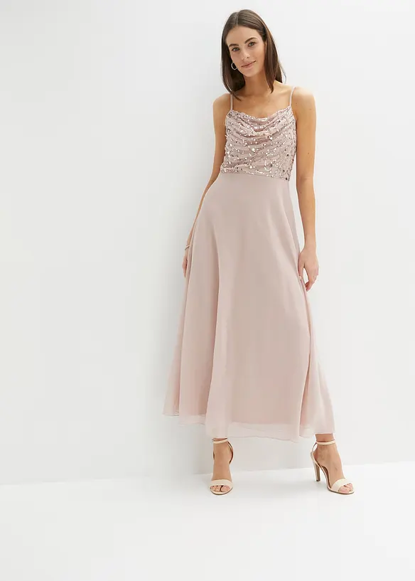 BODYFLIRT Abendkleid Mit Pailletten