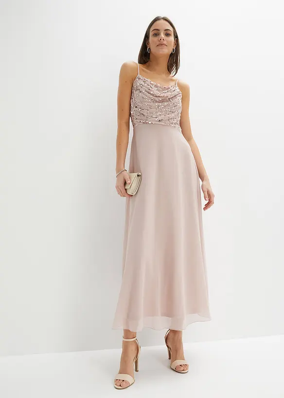 BODYFLIRT Abendkleid Mit Pailletten