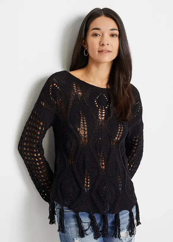 BODYFLIRT Ajour-Pullover