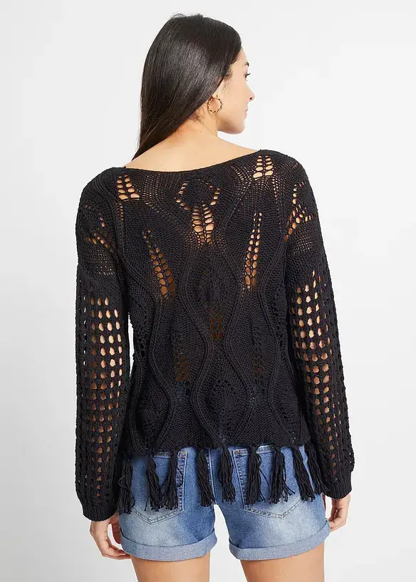 BODYFLIRT Ajour-Pullover