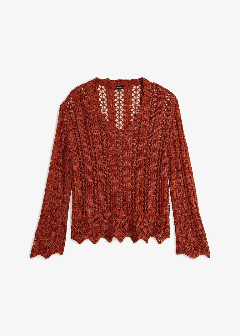 BODYFLIRT Ajour-Pullover