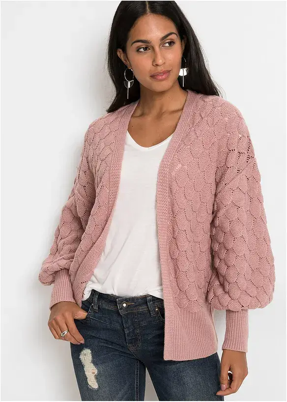 BODYFLIRT Ajour-Strickjacke