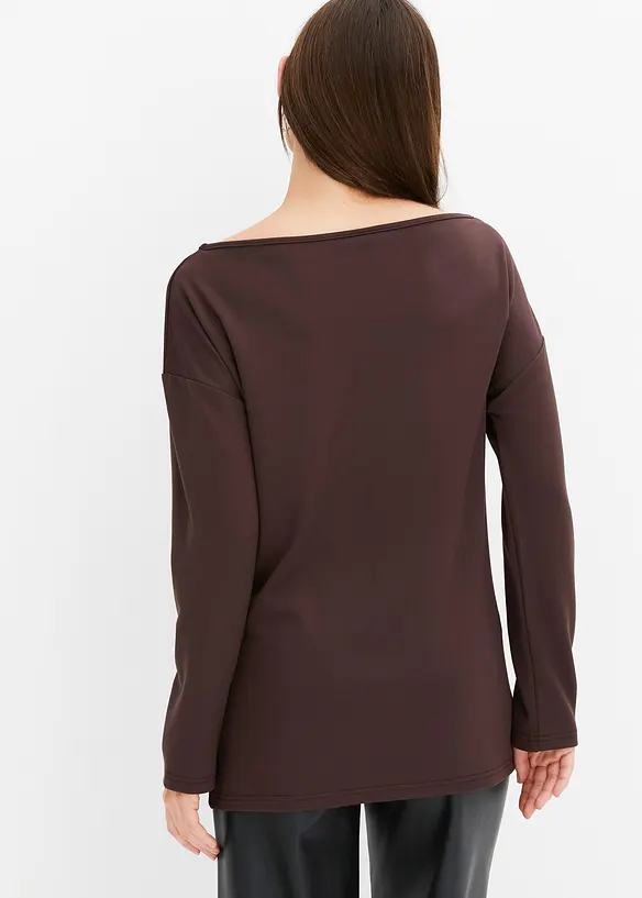 BODYFLIRT Asymetrisches Shirt Mit Reißverschluss