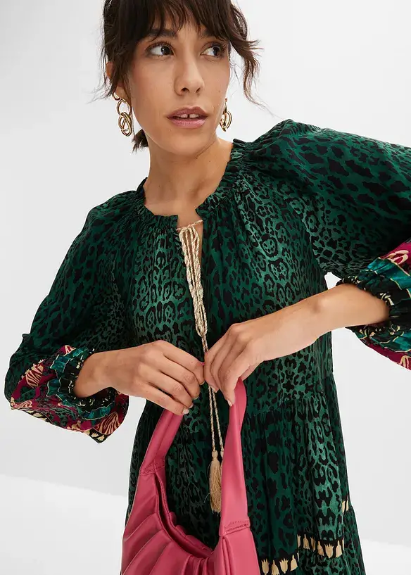 BODYFLIRT Bedrucktes Tunika-Kleid