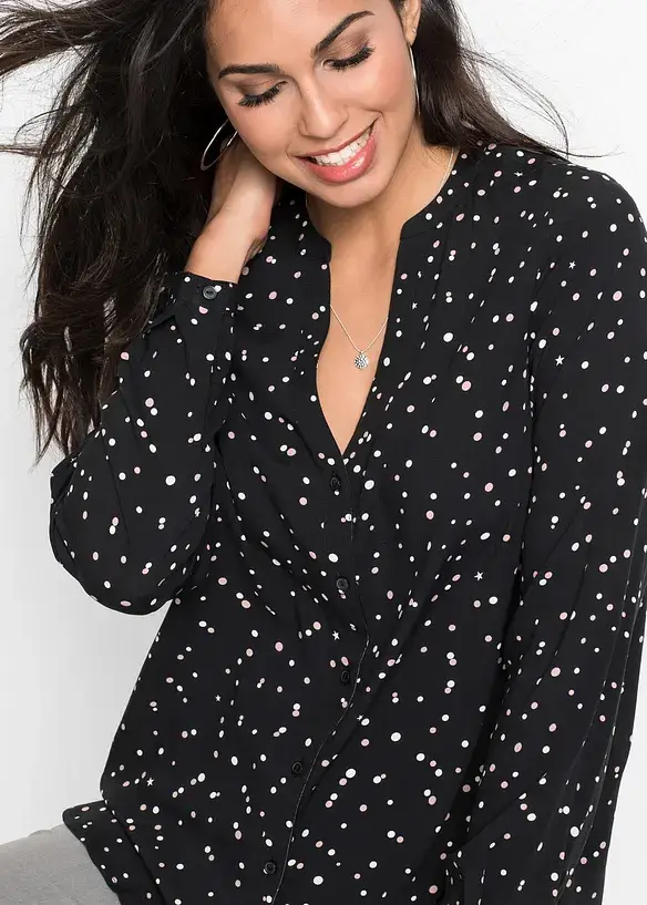 BODYFLIRT Bluse Mit Pünktchen