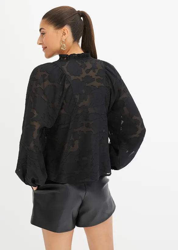 BODYFLIRT Bluse Mit Voluminösen Ärmeln