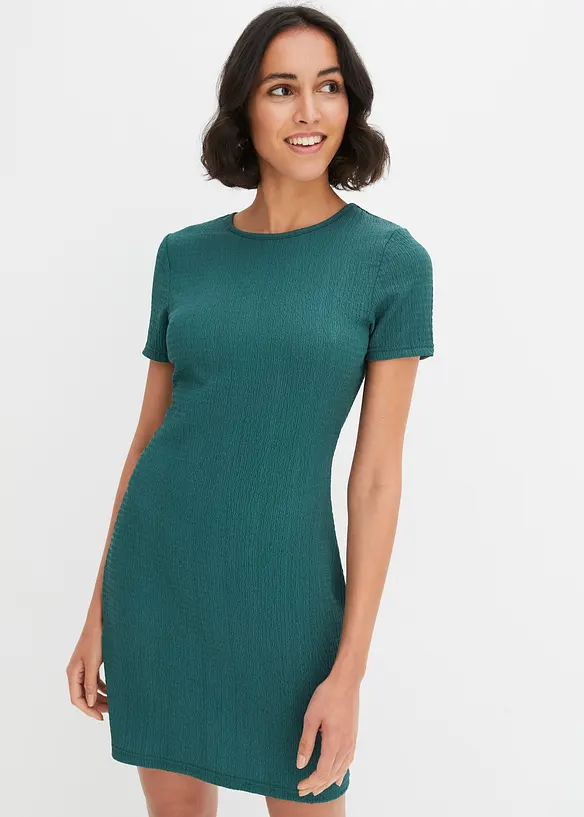BODYFLIRT Boutique Jerseykleid Aus Leichtem Crêpe