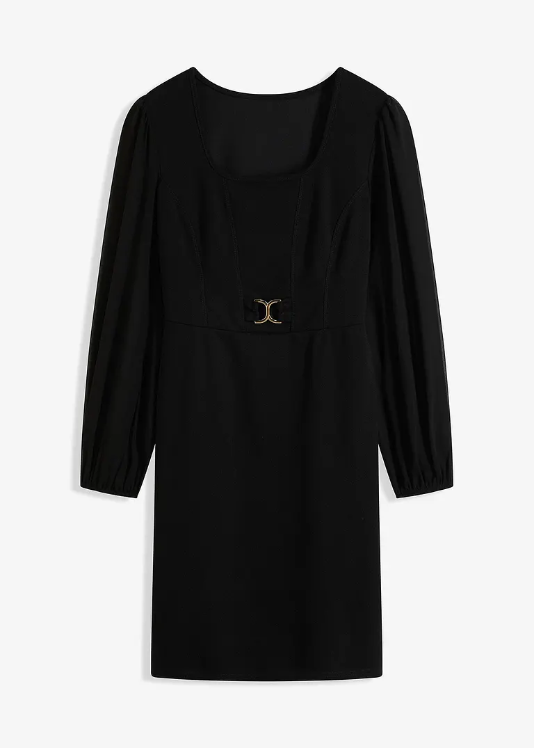 BODYFLIRT Boutique Kleid Mit Mesh-Ärmeln