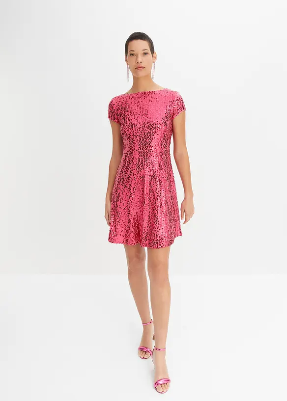BODYFLIRT Boutique Kleid Mit Pailletten