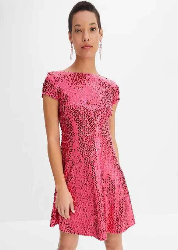 BODYFLIRT Boutique Kleid Mit Pailletten