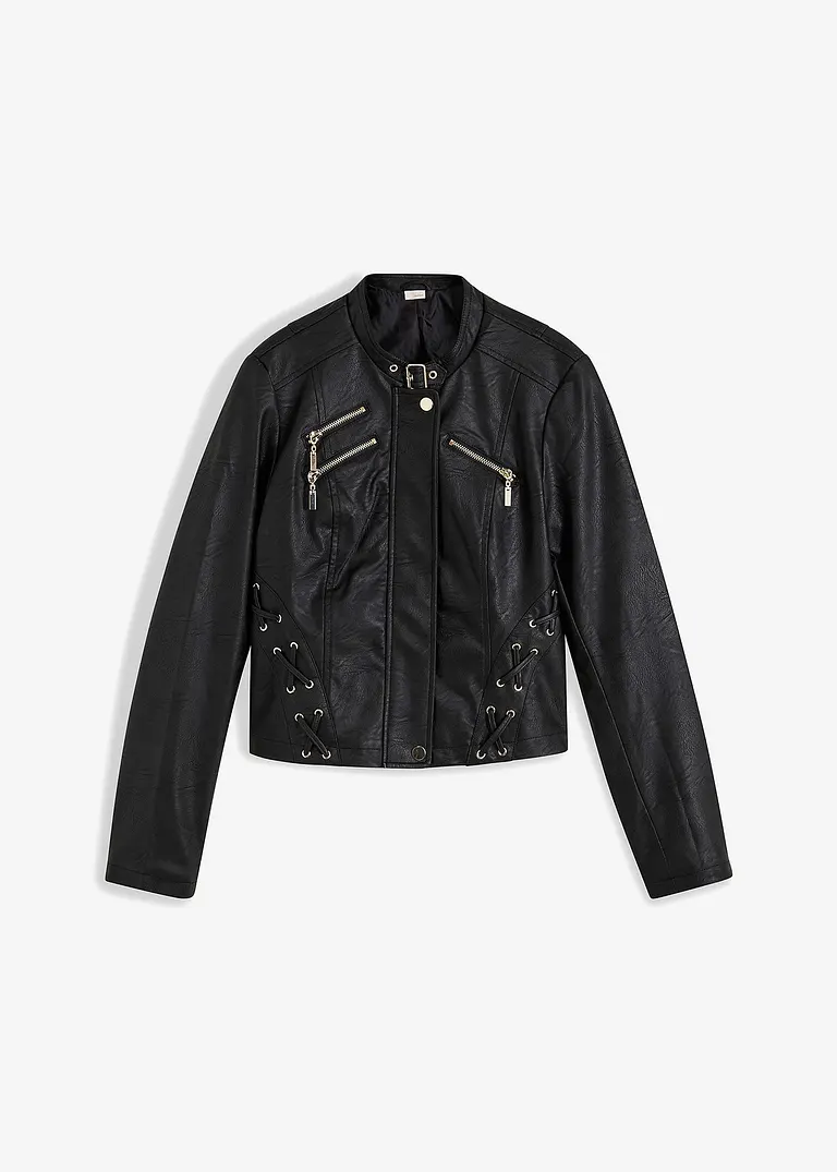 BODYFLIRT boutique Lederimitat-Jacke