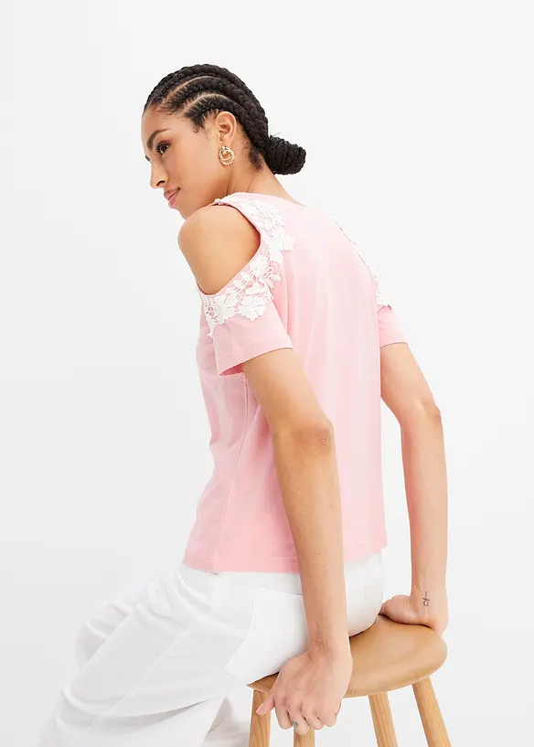BODYFLIRT Boutique Shirt Mit Spitze
