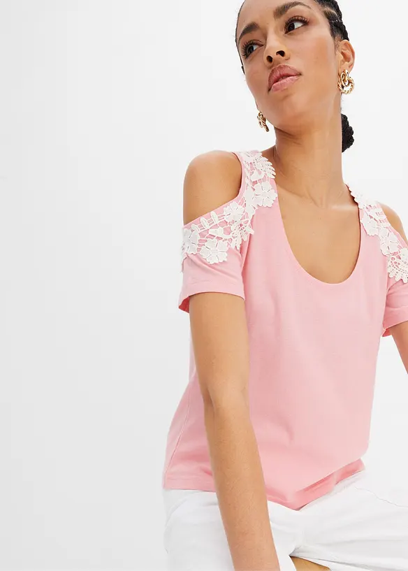 BODYFLIRT Boutique Shirt Mit Spitze