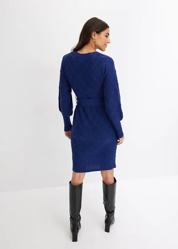 BODYFLIRT Boutique Strickkleid Mit Gürtel