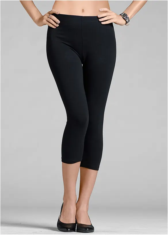BODYFLIRT Capri-Leggings (2er-Pack)