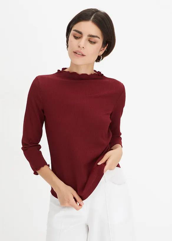 BODYFLIRT Crinkle-Shirt
