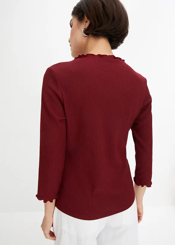 BODYFLIRT Crinkle-Shirt