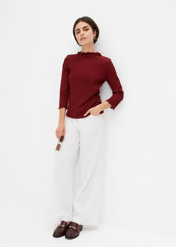 BODYFLIRT Crinkle-Shirt