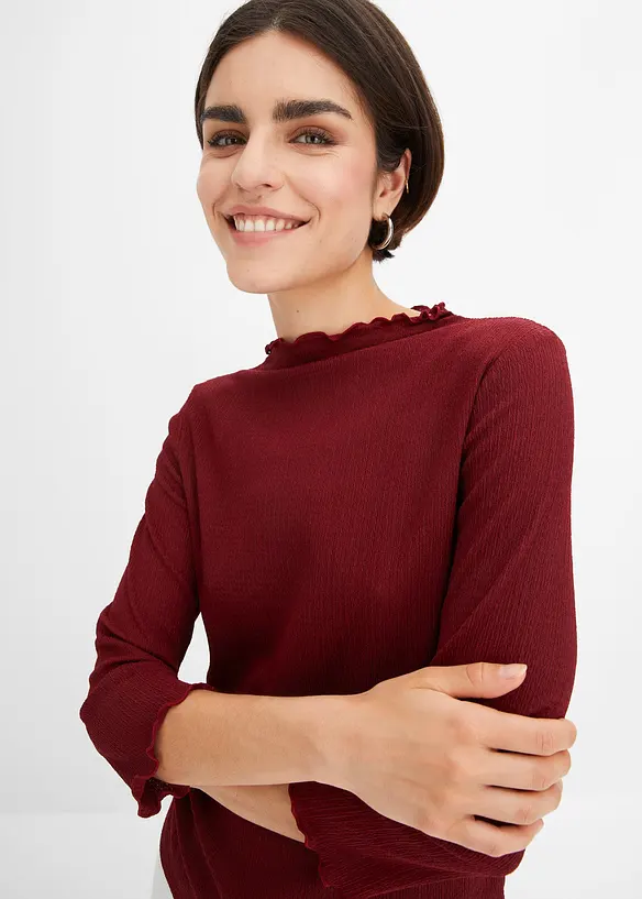BODYFLIRT Crinkle-Shirt
