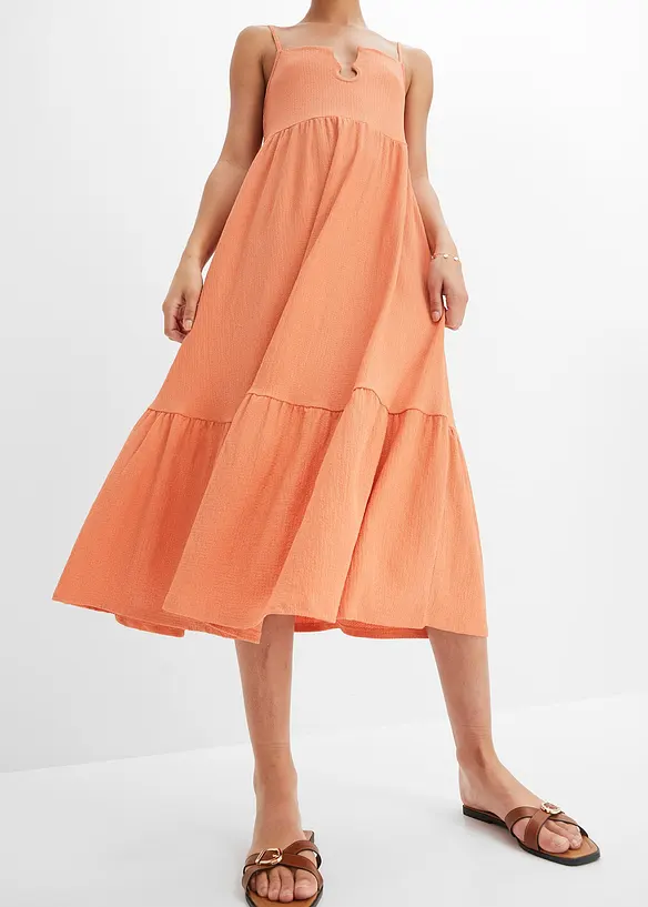 BODYFLIRT Jerseykleid Mit Volant