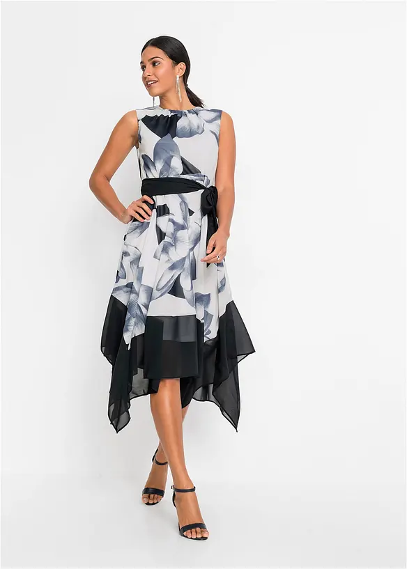 BODYFLIRT Kleid Mit Blüten-Druck