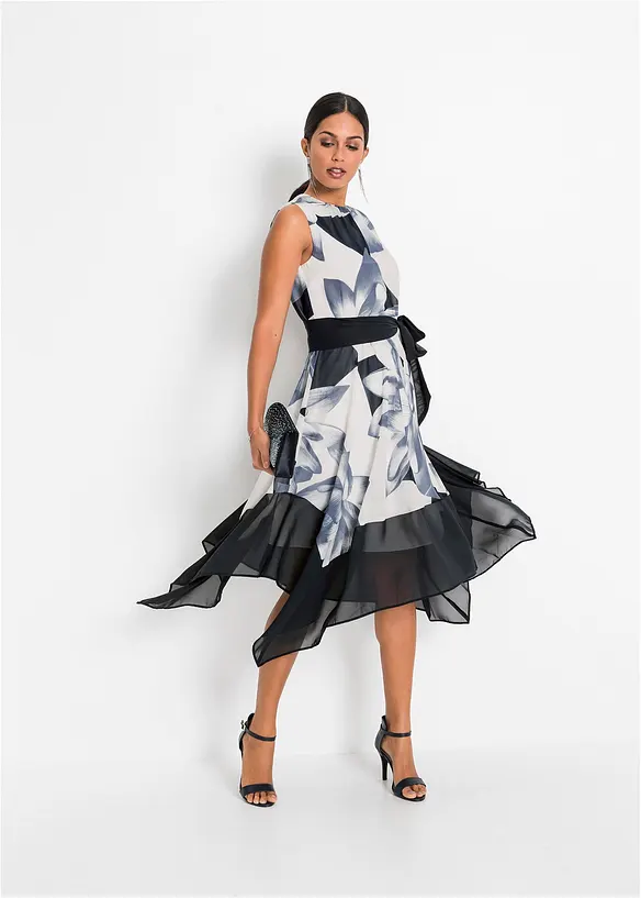 BODYFLIRT Kleid Mit Blüten-Druck